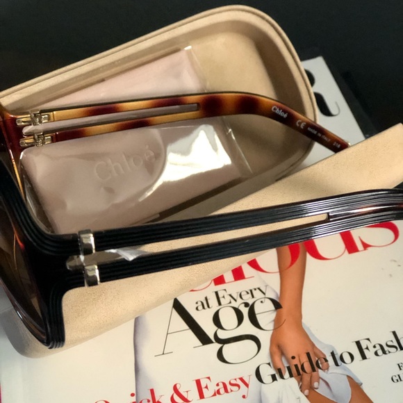 CHLOE BROWN SUNGLASSES - Picture 5 of 7